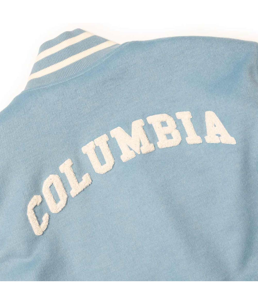 Columbia University Light Blue Varsity Jacket